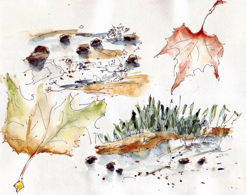 Loire sketches 2 Oct