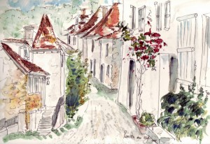 a road through Puy d'Arnac 2