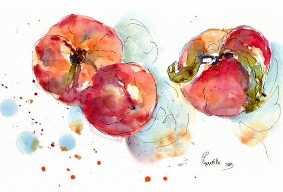 trois pêches jaunes 23-07-2013 19-34-34 6076x4122