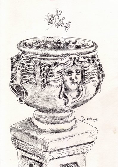 garden urn
