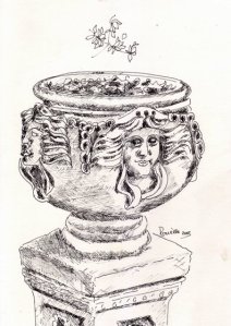 garden urn
