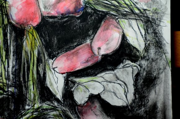 Radishes in watercolor and charcoal 4928x3264-001