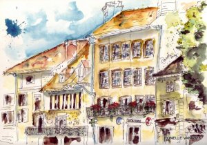 aquarelle - centre ville beaulieu 6018x4216 6018x4216