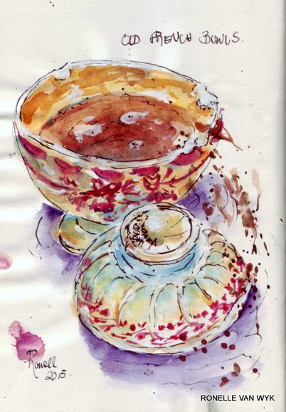 Old French bowls 40002-001