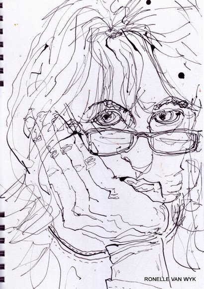 selfportrait broken leg